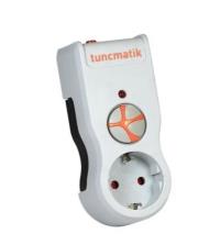 TUNCMATIK TSK19019 Enerji Koruma Prizi 1050 Joule Tekli Beyaz  akım koruma